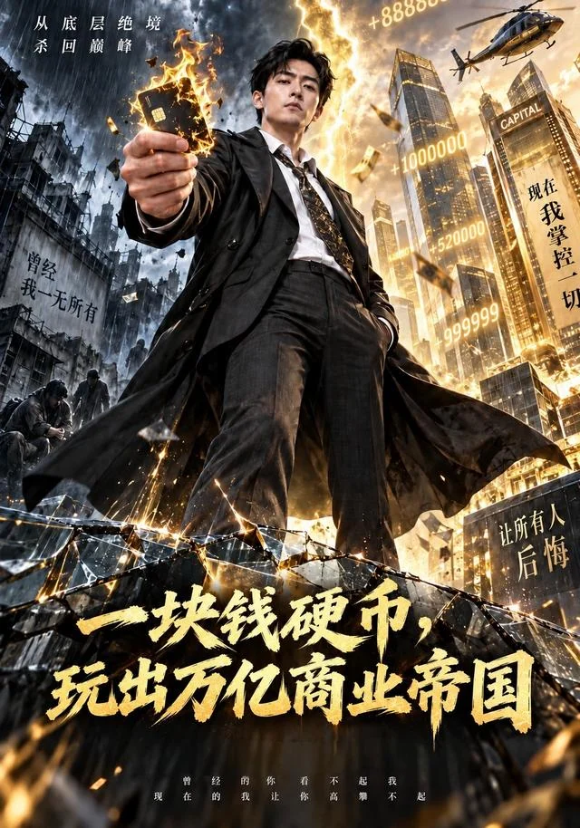 一块钱硬币,玩出万亿商业帝国短剧海报